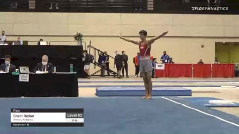 Grant Rollan - Floor, Armory Athletics - 2021 USA Gymnastics Development Program National Championships