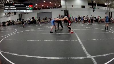 155 lbs Round 1 (4 Team) - Lucas Drake, Mat Assassins Black vs Jake Fattibene, CTWHALE