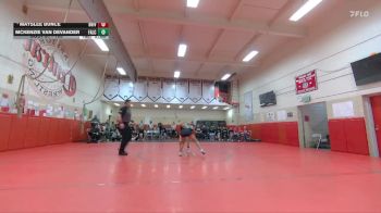 105 lbs Champ. Round 2 - Mayslee Bunce, Bear River vs McKenzie Van Devander, Falcon