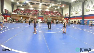 61 lbs Rr Rnd 1 - Dakota Taylor, Sperry Wrestling Club vs Chris Waitkus, Team Tulsa Wrestling Club