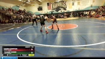 138 lbs Quarterfinal - Gavin Compton, Mount Baker vs Tanner Hanke, Lake Stevens