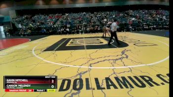 120 lbs Cons. Round 3 - Gavin Mitchell, Madison HS vs Carson Melendy, Churchill County