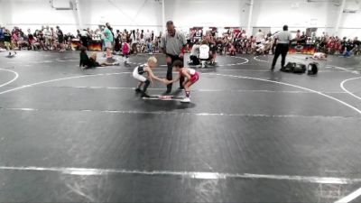 44 lbs Round 2 (6 Team) - Nick Steiner, RWA vs Luke Scullin, Longwood Wrestling Club