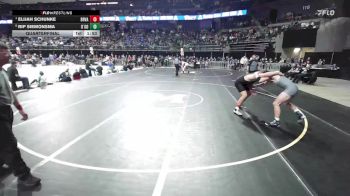 Quarterfinal - Elijah Schunke, Brandon Valley vs Rip Siemonsma, O`Gorman