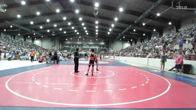120 lbs Consi Of 8 #1 - Ethan Vaughn, Morris Fitness Wrestling Club vs Elijah Rozier, Georgia