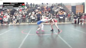 114 lbs Semifinal - Cheyenne Alamos, New Bedford vs Ava Svistunov, Belmont