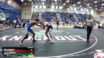 138 Gold Quarterfinal - Alex Herrera, Braddock vs Eric Henson, Colquitt County