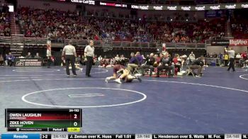 2A-152 lbs Cons. Round 2 - Owen Laughlin, Shenandoah vs Zeke Hoven, Winterset