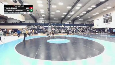 157 lbs Cons. Round 2 - Jared Galang, Marymount vs Conner Sklavounos, Wilkes