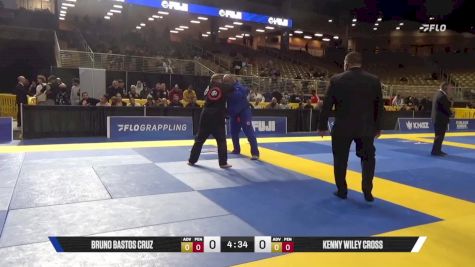 Kenny Wiley Cross vs Bruno Bastos Cruz 2025 Pan Jiu Jitsu IBJJF Championship