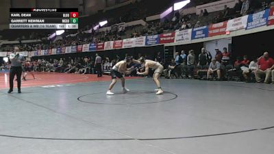 165 lbs Quarters & Wb (16 Team) - Garrett Newman, McGuffey vs Karl Dean, Gloucester