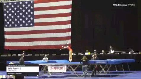 Sela Rossetti - Individual Trampoline, Zero Gravity - 2021 USA Gymnastics Championships