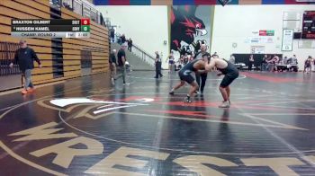 215 lbs Champ. Round 2 - Braxton Gilbert, Southridge vs Hussein Kamel, Century