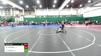 118 lbs Round Of 16 - Sean Campbell, Copiague vs Liam English, Cobleskill-richmondville