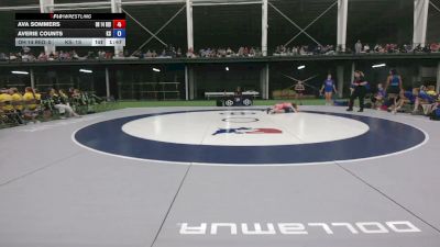 130 lbs Ava Sommers, Ohio Red vs Averie Counts, Kansas