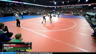 D1-220 lbs Cons. Semi - Beckett Spilde, Stoughton vs Ryan Mazer, Mukwonago