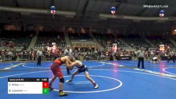 120 lbs Consolation - Chase Miller, Unattached vs Buddy Leonard, Cyclone