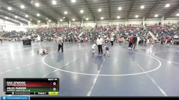 42 lbs Cons. Round 3 - Miles Parker, Fremont Wrestling Club vs Dax Atwood, Southern Utah Elite