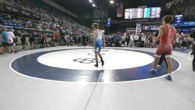 138 lbs Champ. Rd Of 128 - Gage Bjerga, Minnesota vs Ty Petersen, Idaho