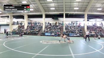 157 lbs Champ. Round 1 - Toby Abbott, West Liberty vs Maddox Simcoe, Grand Valley State