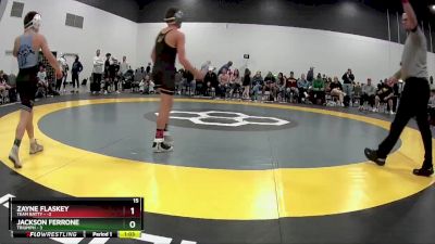90 lbs Semis & 1st Wrestleback (8 Team) - Zayne Flaskey, Team Batty vs Jackson Ferrone, Triumph
