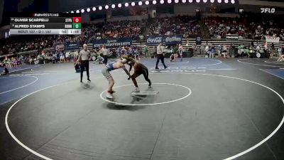 D 1 157 lbs Champ. Round 1 - Alfred Stamps, Bonnabel vs Oliver Scarpelli, St. Paul`s