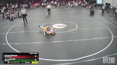 3A 106 lbs Quarterfinal - JD Cleapor, Broome vs Colin Beever, Waccamaw