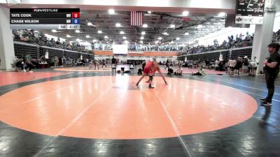 157 lbs Cons. Round 3 - Tate Cook, MO West vs Chase Wilson, MO West