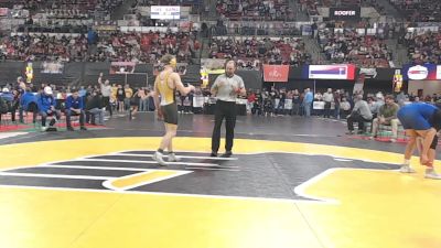 AA - 165 lbs Champ. Round 1 - Noah Knapp, Helena Capital vs Ty Laslovich, Gallatin (Bozeman)
