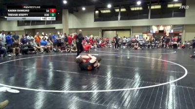 165 lbs Round 3 (6 Team) - Kaden Dawejko, Team Arkansas vs Trevor Steffy, Blackman WC