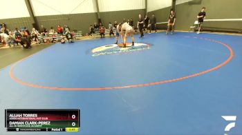 195 lbs Semifinal - Alijah Torres, Askeo International Mat Club vs Damian Clark-Perez, All In Wrestling Academy