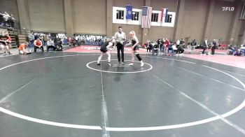 135 lbs Champ. Round 2 - Jadeyn Mcalpin, Red Oak vs Belle Swafford, Ozark