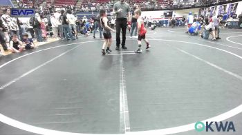 66 lbs Consolation - Lane Jager, Carl Albert vs Ezekial Kelly, Darko Valley Wolf Pack