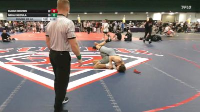 138 lbs Round Of 64 - Elijah Brown, NY vs Mihai Necula, GA