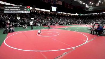 40 lbs Cons. Round 2 - Jackson Bonnallie, BUC2 vs Rudy Schwendeman, WRN2