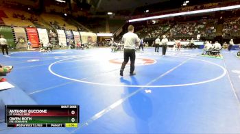 157 Class 2 lbs Champ. Round 1 - Owen Roth, Ste. Genevieve vs Anthony Guccione, St. Charles West