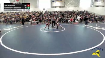 58 lbs Cons. Round 4 - Remington ODonnell, Pal-Mac Wrestling vs Eli Peterson, NWAA