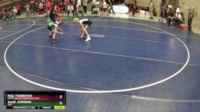 64 lbs 5th Place Match - Daze Johnson, JWC vs Mac Thornton, South Summit Wrestling Club