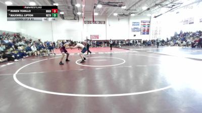 190 lbs Consi Of 8 #2 - Ruben Torillo, Windham vs Maxwell Lipton, Weston