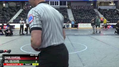 106 lbs 5th Place Match - Chase Courtois, WR-Topeka Blue Thunder vs Eric Vielhauer, Bobcat Wrestling Club