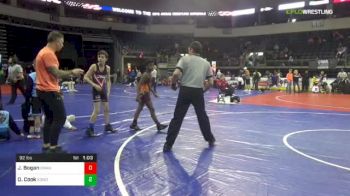 92 lbs 7th Place - Jacquarius Bogan, Omaha vs Owen Cook, Edmond