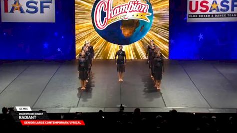 Powerworx Dance - Radiant [2025 Senior Large Contemporary/Lyrical Semis] 2025 The Dance Worlds