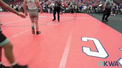 90-105 lbs Rr Rnd 2 - Kaydan Osborn, Ponca City Wildcat Wrestling vs Easton Boatman, Grover Rains Wrestling Club