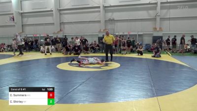 96-J lbs Consi Of 8 #1 - Cooper Summers, WV vs Chase Shirley, NY
