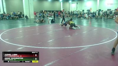 190 lbs Round 4 (10 Team) - Derek Washington, Verot Vikings vs Judnel Lubin, Naples Wrestling Club