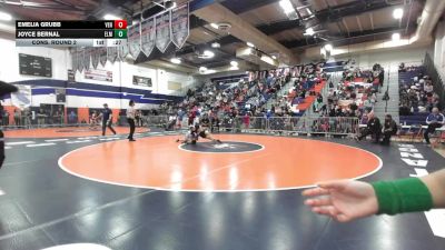 145 lbs Cons. Round 2 - Joyce Bernal, El Monte vs Emelia Grubb, Ventura