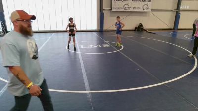 95 lbs Rr Rnd 2 - Kaimen Proctor, 84 Athletes vs Parker Hookway, Donahue Wrestling Academy