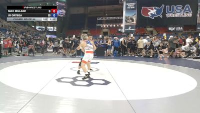 132 lbs Champ. Rd Of 64 - Max Millage, Iowa vs Jr Ortega, Colorado
