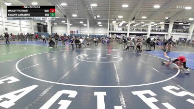 71 lbs Quarterfinal - Hailey Farrar, Westerly vs Avalyn Lamarre, Bristol