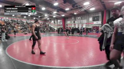 175 lbs Quarterfinal - Javon Major, Paloma Valley vs Liam Murphy, West Torrance